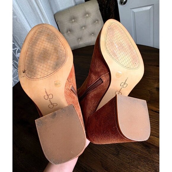 Jessica Simpson Burdete Womens booties size 9 Boots Leather - Picture 11 of 16